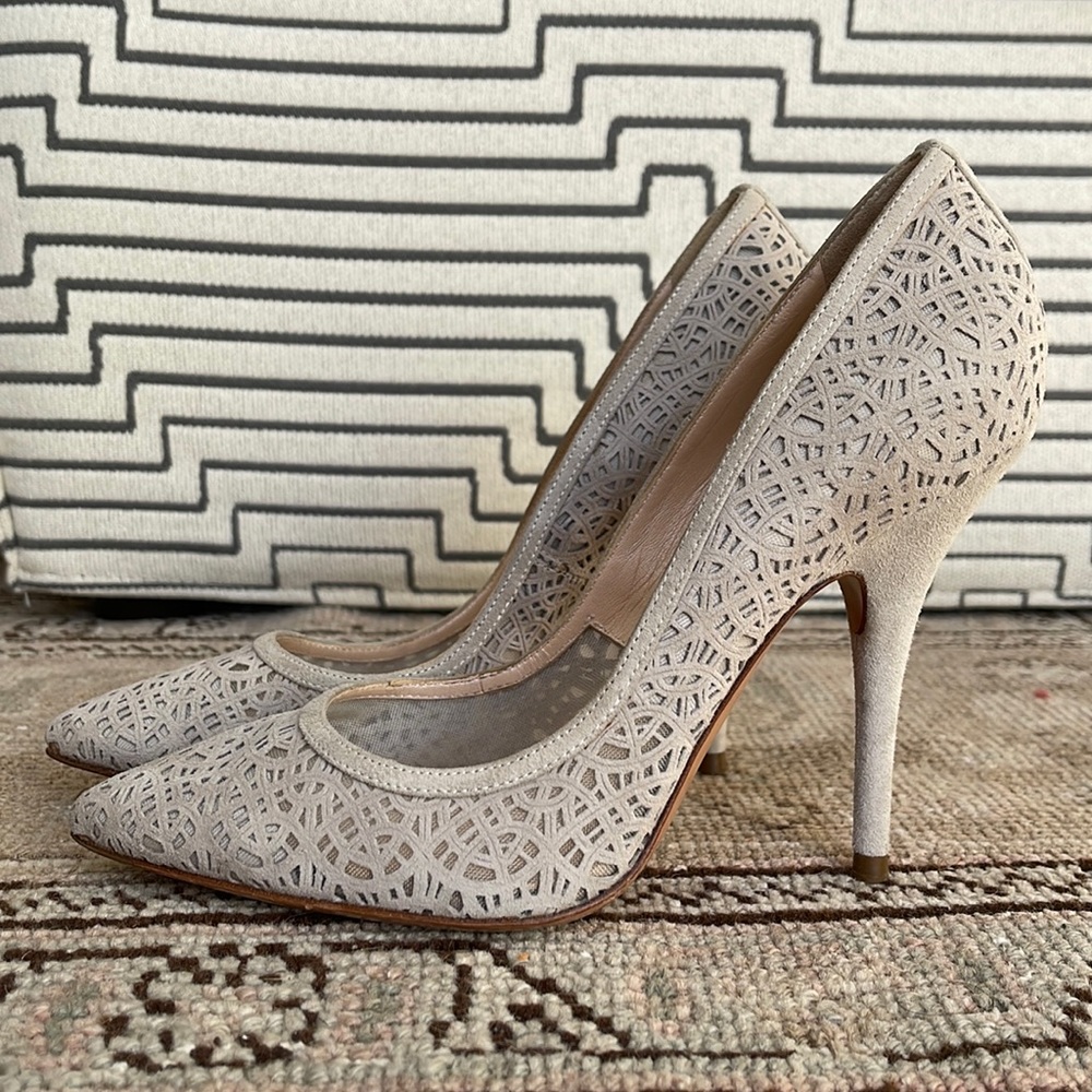 Casadei suede pumps